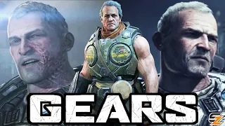 Gears of War Story Lore - All GARRON PADUK Cutscenes So Far! (Gears Cutscenes Movie)