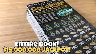 Full Book! | $30 Billion Dollar Gold Rush Supreme ~ $900 bet!