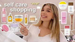 let's go self care shopping for viral products
