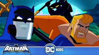 Batman: The Brave and the Bold | Black Manta Battle | @dckids