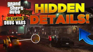 The Hidden Details In GTA Online Los Santos Drug Wars!