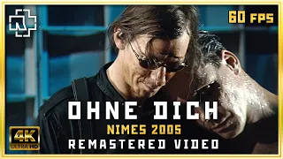 Rammstein - Ohne Dich 4K with subtitles (Live at Nimes 2005) Völkerball Remastered video 60fps