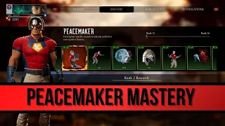 PEACEMAKER Mastery Rewards - Mortal Kombat 1