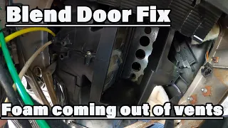 Jetta Heat And AC Fix | Blend Doors | Foam In Vents