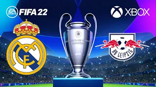 FIFA 22 - Real Madrid vs. RB Leipzig - UEFA Champions League 22/23 Group Stage Full Match | HD