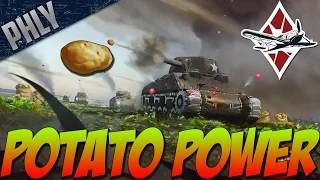 War Thunder - Potato POWER! April Fools - War Thunder Gameplay