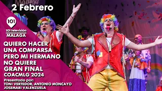 🥳🎉 QUIERO HACER UNA COMPARSA PERO MI HERMANO NO QUIERE - MURGA - MALAGA | GRAN FINAL Carnaval