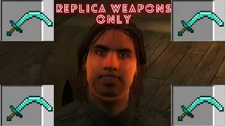Can You Beat Oblivion with Only Replica Weapons? A Comedy Challenge Run