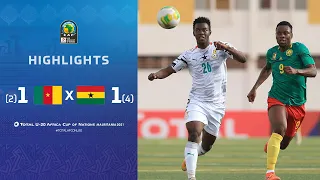 HIGHLIGHTS | Total AFCONU20​ 2021 | Quarter Final 1: Cameroon 1 (2) - (4) 1 Ghana