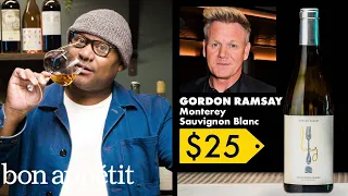 Sommelier Tries 14 Celebrity Wines (Gordon Ramsay, Leo DiCaprio, Yao Ming & More) | Bon Appétit