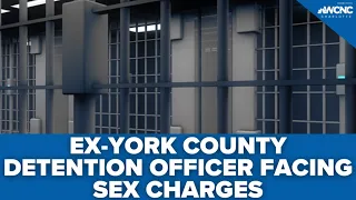 Former York County detention officer accused of having sex with inmate