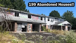 Abandoned neighborhood with 199 abandoned houses ( Shenandoah Woods ) - Pennsylvania