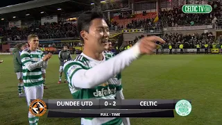 Dundee Utd 0-2 Celtic | Post-match celebrations & Oh dancing!