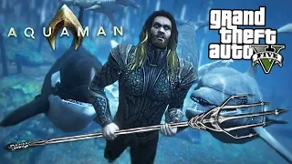 ULTIMATE AQUAMAN MOD w/ Atlantis Underwater City! (GTA 5 Mods)