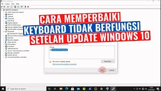 Cara Memperbaiki Keyboard Tidak Berfungsi Setelah Update Windows 10