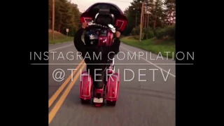 TOP HARLEY WHEELIES AND CRASHES COMPILATION