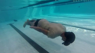 How to do a 50m underwater