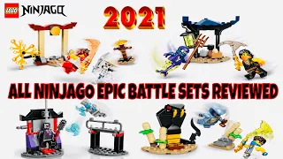 All 2021 Epic Battle Sets and Minifigures Reviewed! LEGO Ninjago Legacy