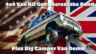 4x4 Van Kit Goes Across the Pond & Camper Van Demo - The Swim Shop 4x4 Vans