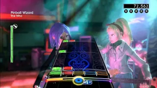 Rock Band 2 Deluxe - Pinball Wizard (Hard Guitar 100% FC, 105,228 🌟🌟🌟🌟🌟)