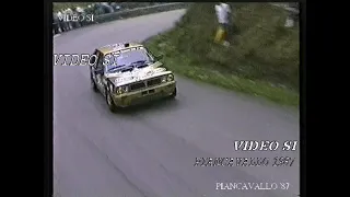 Rally Piancavallo 1987 ......Video Si