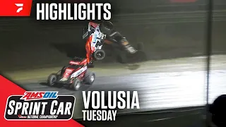 𝑯𝑰𝑮𝑯𝑳𝑰𝑮𝑯𝑻𝑺: USAC AMSOIL National Sprint Cars Feature #1 | Volusia Speedway Park | February 13, 2024