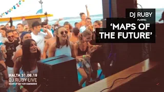 DJ Ruby playing "Maps of the Future" @ Boat Party, Malta