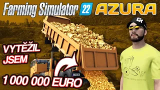 VYTĚŽIL JSEM MILION EURO! | Farming Simulator 22 Azura #04