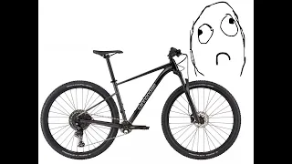 почему так? Cannondale trail SL 3