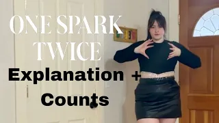 One Spark - TWICE [Mirrored Explanation + Counts Tutorial]