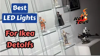 The Best LED Lights For Ikea Detolf Display | Luke Lights For My Star Wars Hot Toys