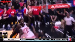 Lance Stephenson Slam vs Lakers