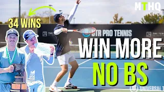 5 Tactical Tips That Helped Me WIN 34 Matches This Year - Tennis Strategy Lesson