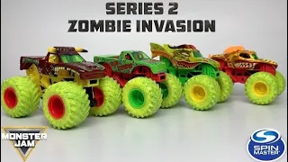 SPIN MASTER MONSTER JAM ZOMBIE INVASION | SERIES 2 | 1:64 SCALE