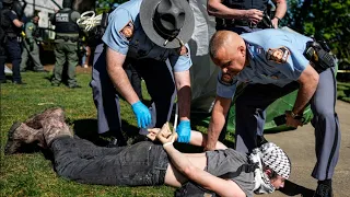 New protests and clashes at Emory University over Hamas-Israel war