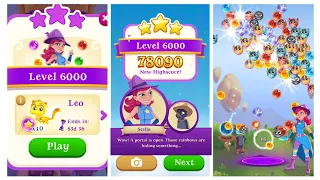 Wow Level Up 6000 👈 Bubble Witch 3 Saga Gameplay ( Get Free Gift )