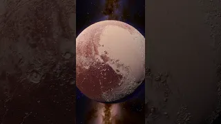 This is Pluto the frozen world