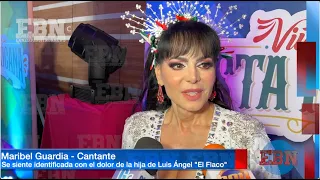 MARIBEL GUARDIA le envió un mensaje de AMOR al LUIS ÁNGEL "EL FLACO" tras la perdida de su HIJA