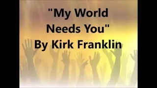 My World Needs You (Instrumental:Short Version)