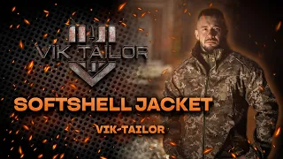 SoftShell jacket with Velcro patches for chevrons | MM-14 pixel | Vik-Tailor