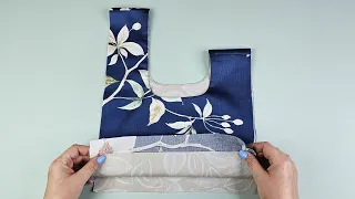 👜How to Sew a Unique Japanese Knot Handbag / Sewing Project