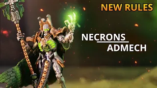 NEW Necrons vs Adeptus Mechanicus - 10th Edition Warhammer 40k Battle Report #warhammer40k