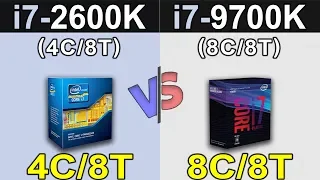 i7-2600K (4.8GHz) Vs. i7-9700K (5.0GHz) | 1080p and 1440p | New Games Benchmarks