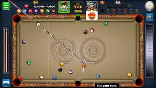 تنفيذ اصعب الضربات في لعبة البلياردو 8ball pool😱