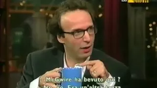 Roberto Benigni Funniest English Tv Interview Ever