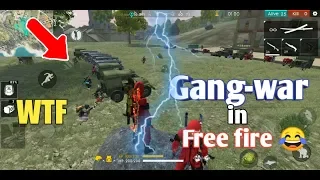 Funny Gang war In Free fire | WTF | Hindi Dubbed