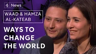 Waad and Hamza al-Kateab on surviving the siege on Syria, resisting a regime and 'For Sama'