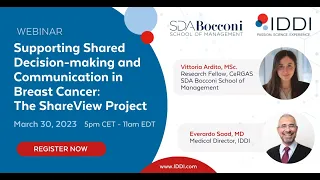 Supporting Shared Decision-making and Communication in Breast Cancer: The ShareView Project