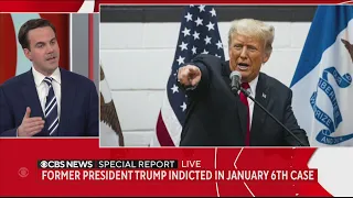 Former President Trump indicted in Jan. 6th case