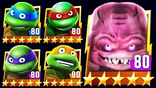 🐢🐢 ALL CLASSIC TURTLES vs KRAANG BOSS (TMNT LEGENDS)